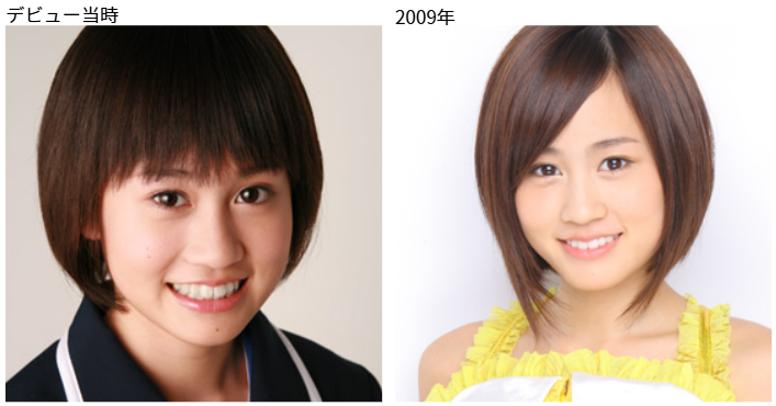 前田敦子 昔の顔 AKB全盛期 エラ・目・鼻の特徴